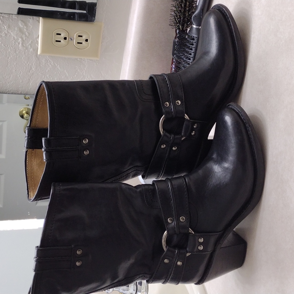 Frye Carmen Harness Boots